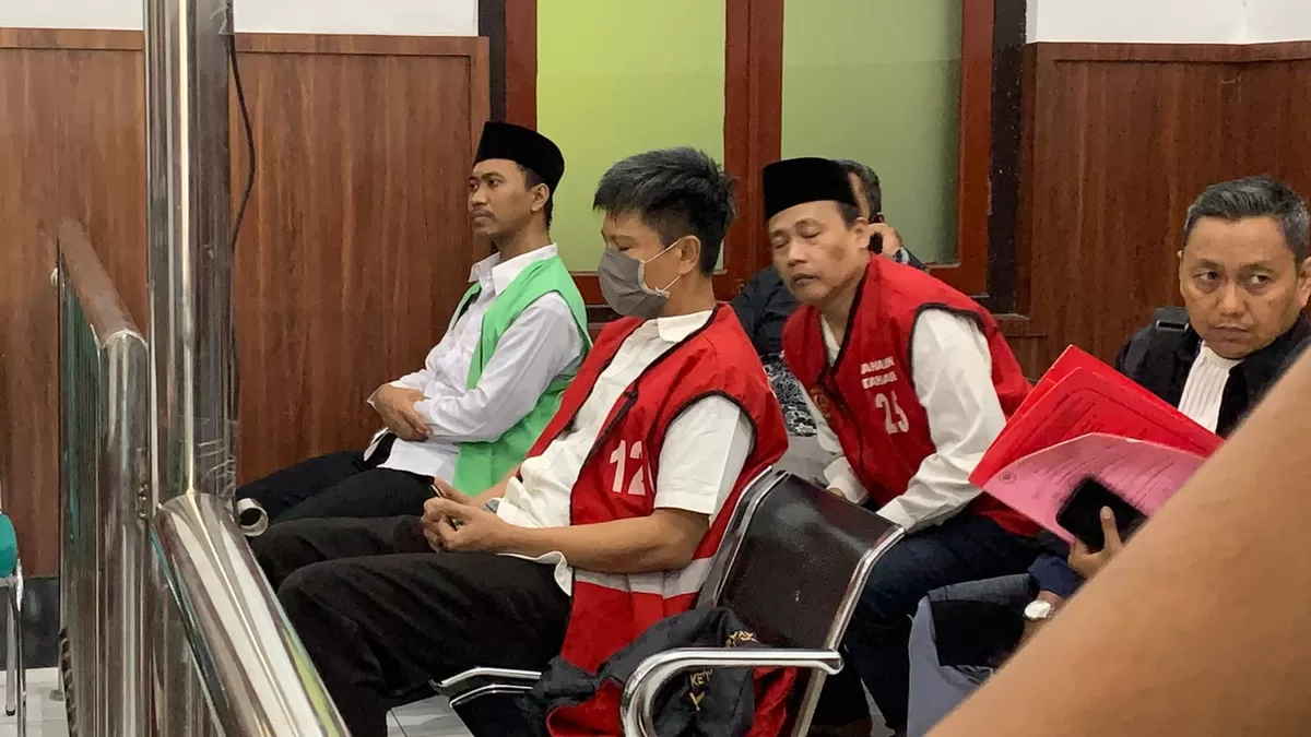 Sidang putusan Eks pengurus Perbakin Surabaya majelis hakim memvonis 2 tahun penjara terhadap terdakwa