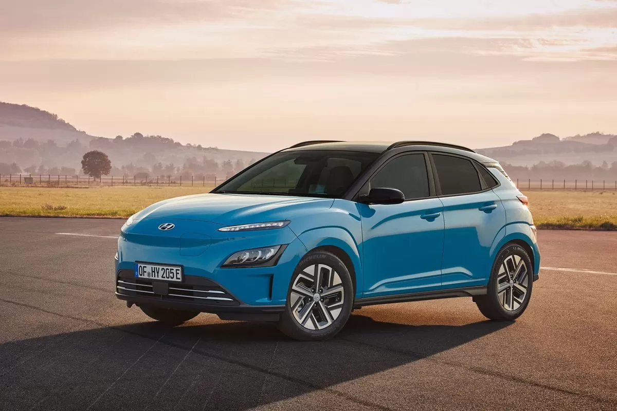 Hyundai Kona Electric keluaran 2020. (Carscoops)