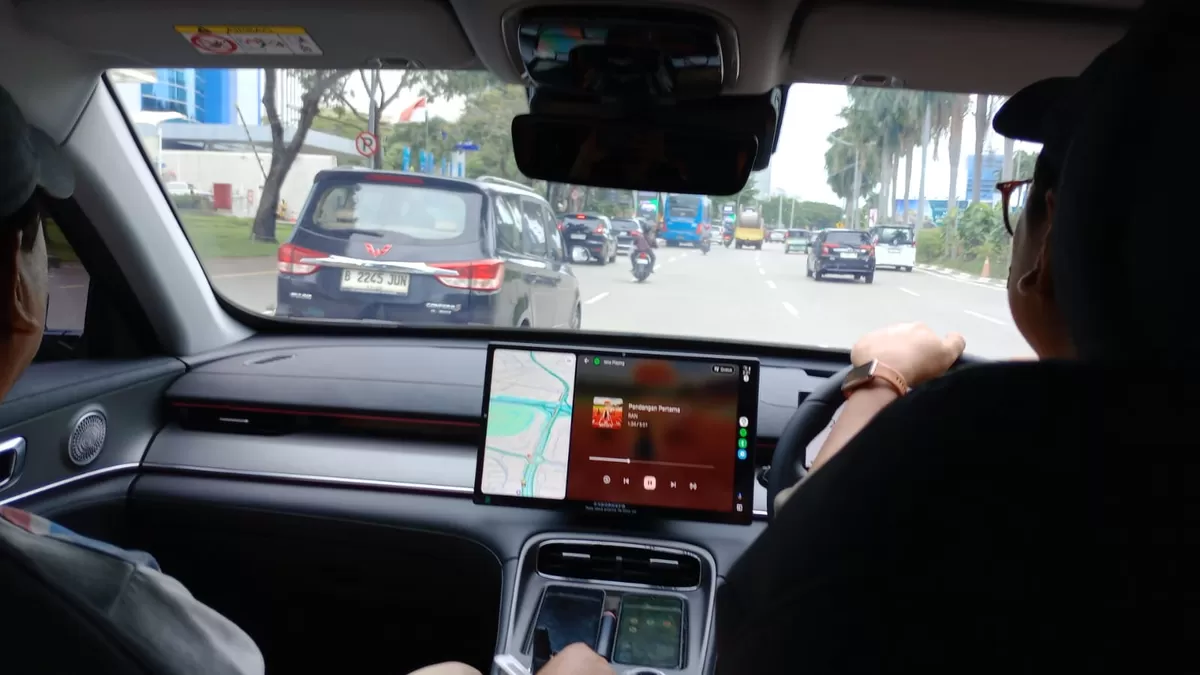 Ilustrasi mobil overheat di jalan. (Foto: NKRI24JAM)