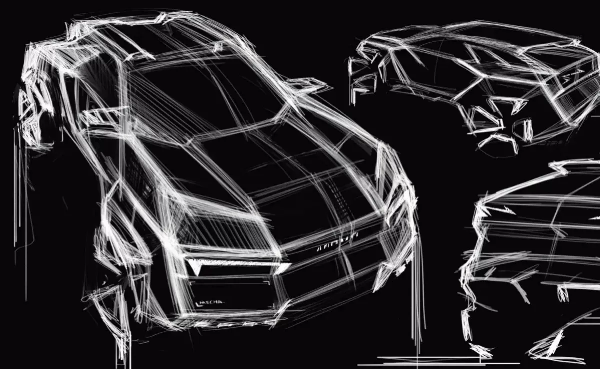 Bocoran gambar Sketsa OMODA X.  (Foto: Sportrik)