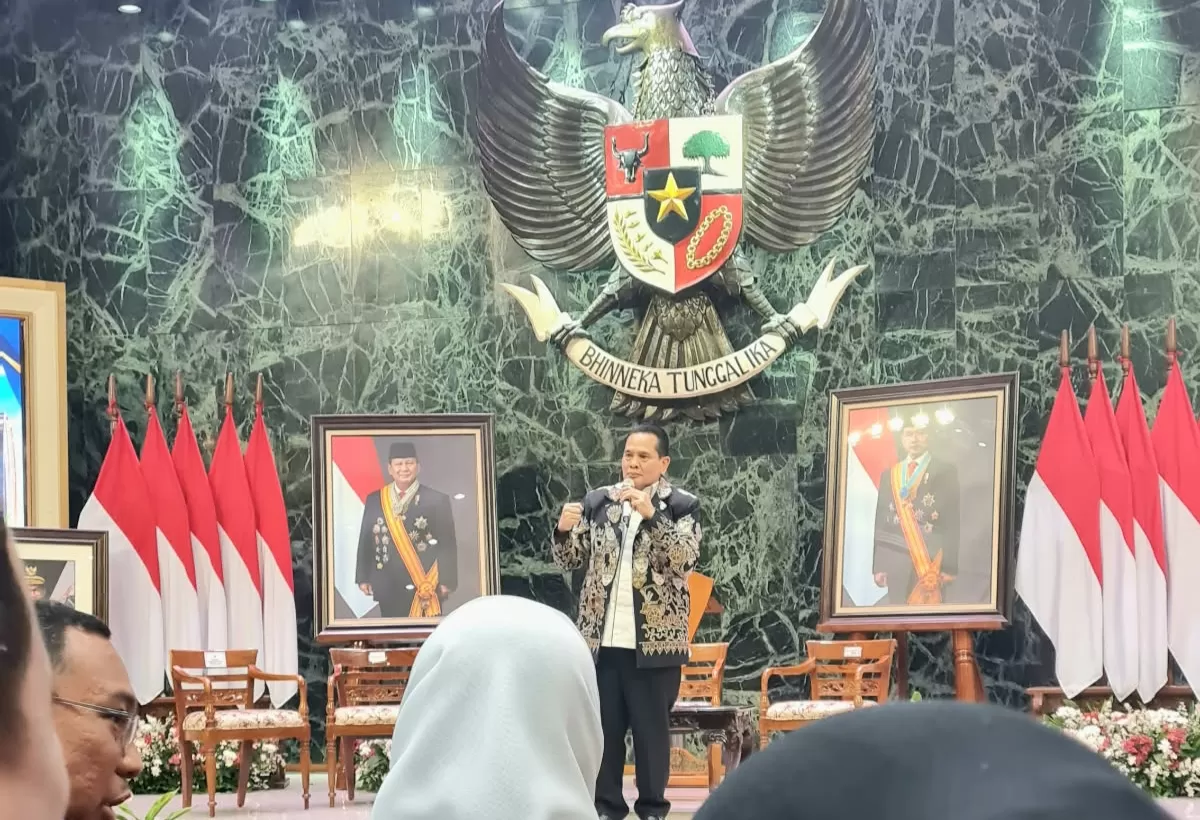 Sarman Simanjorang Ketua Dewan Pembina HIPPI sekaligus mantan Ketua Umum dua periode.  (Istimewa)