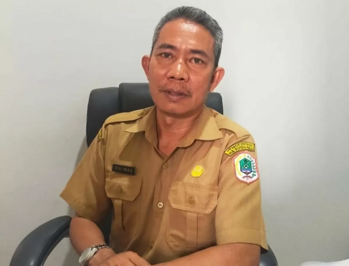 Walidad Kepala Bidang Kependudukan Disdukcapil Kabupaten Kapuas Hulu, Kalimantan Barat. (Fn. Ndraha Nawacita)