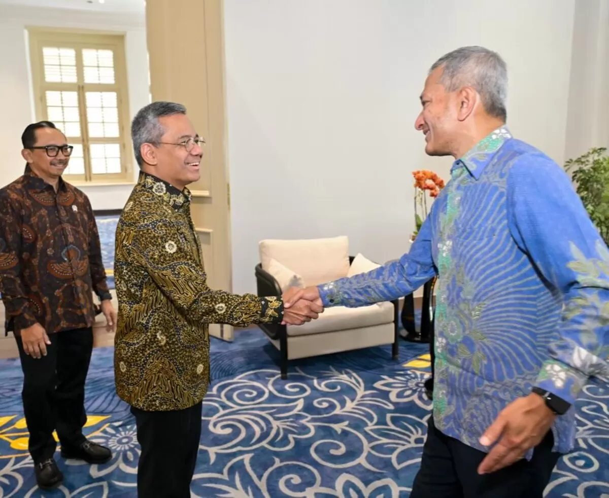 Menkeu RI, Suhasil Nazara menerima kunjungan Menteri Luar Negeri Singapura, Vivian Balakrishnan