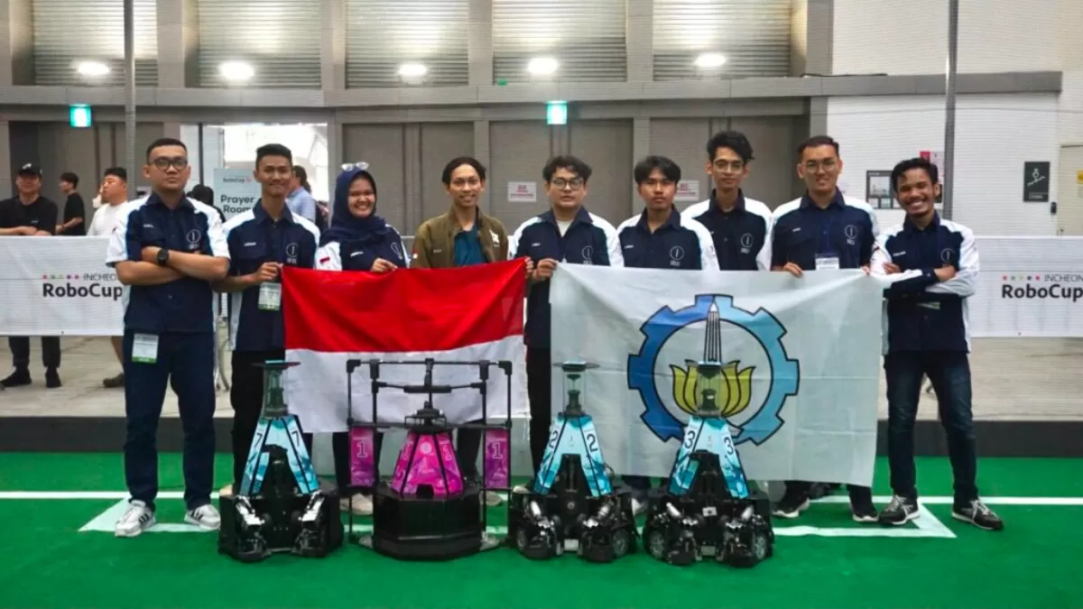 Tim IRIS ITS Raih Juara 3 RoboCup 2026 di Korea Selatan, Harumkan Nama Indonesia di Ajang Robotika Dunia