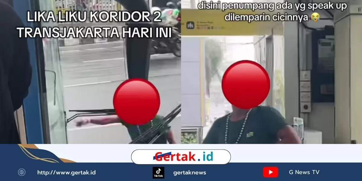Viral Supir Bajaj Ngamuk Di Halte Transjakarta Koridor Dua.