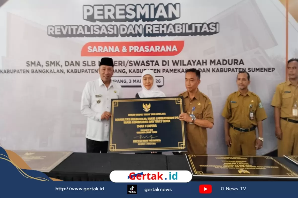 Dorong SDM Unggul, Revitalisasi 60 Sekolah se-Madura Resmi Dimulai  