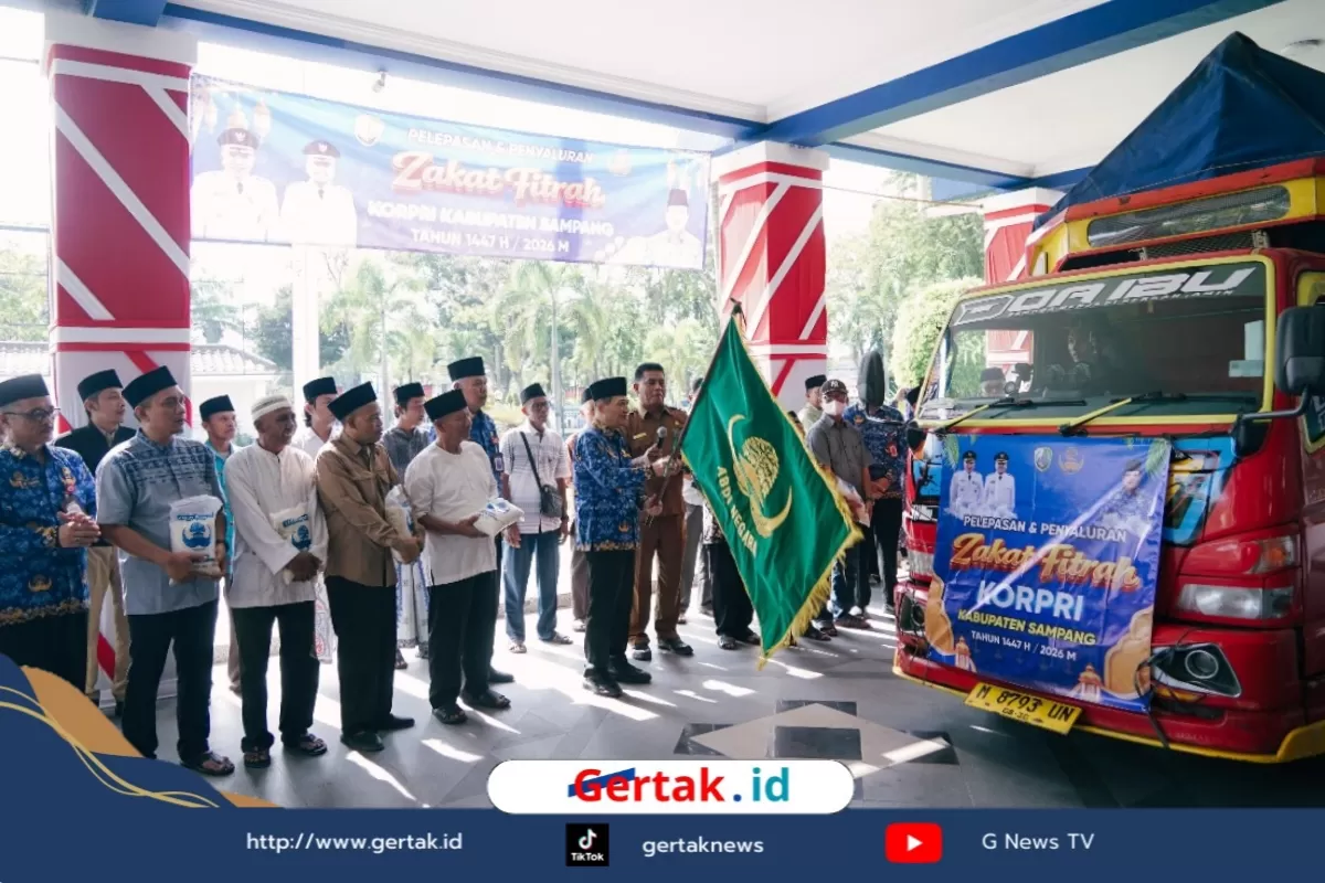 Ramadan Penuh Berkah, Korpri Sampang Resmi Distribusikan Zakat Fitrah ASN  