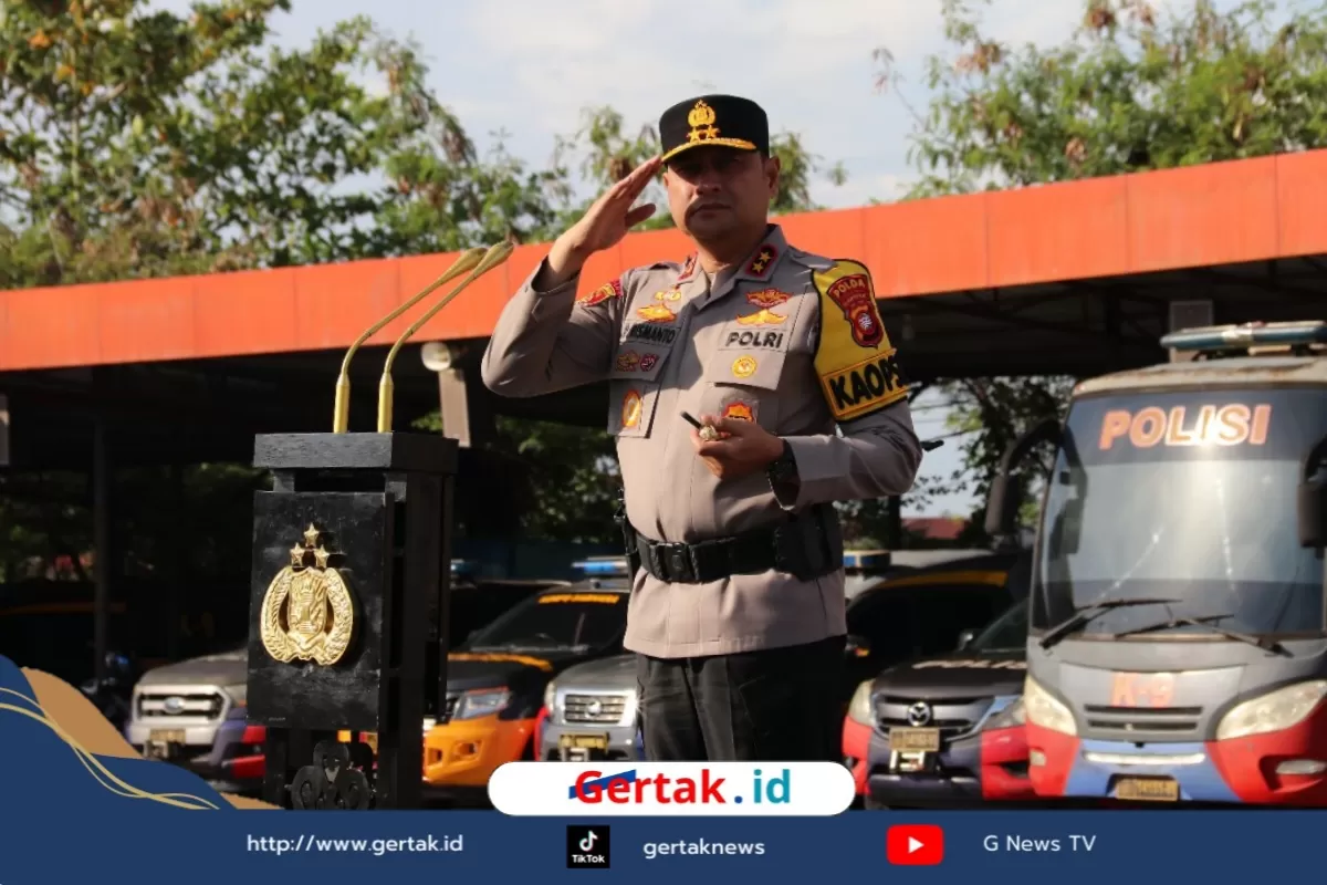 Polda Kalbar Gelar Apel Pasukan Ops Ketupat Kapuas 2026, 730 Personel Siap Amankan Mudik Lebaran  