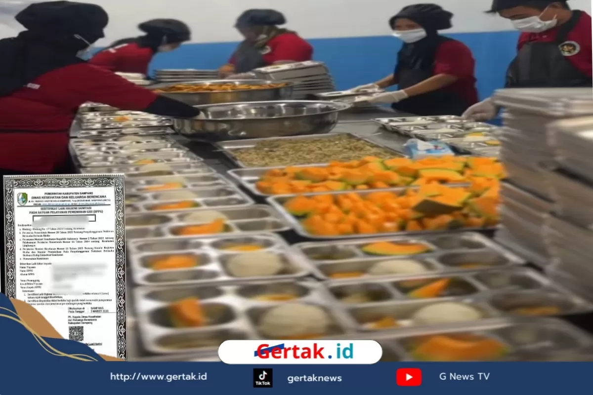 Kepala SPPG Tegaskan Dapur SPPG Temoran Bersertifikat SLHS dan Tetap Beroperasi