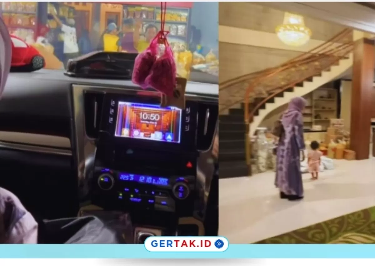 Cara Tak Biasa Pulang ke Rumah, Mobil Masuk Toko Oleh-oleh di Bandung Jadi Sorotan./Dok.TikTok/cherryykhaliza