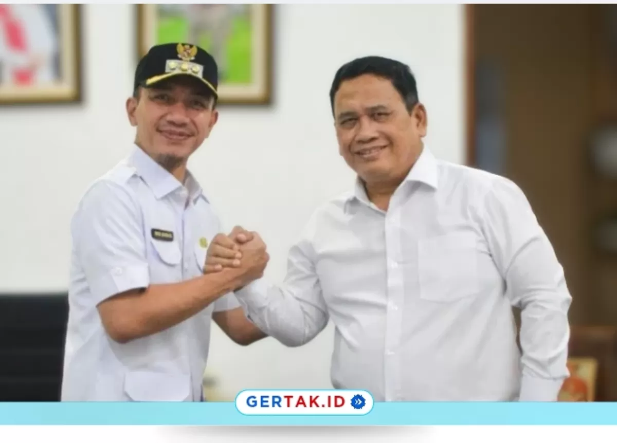 Hasbi Jayabaya Temui Amir Hamzah, Ketegangan Bupati-Wakil Bupati Lebak Berakhir Damai./Dok.Tiktok@lebakruhay