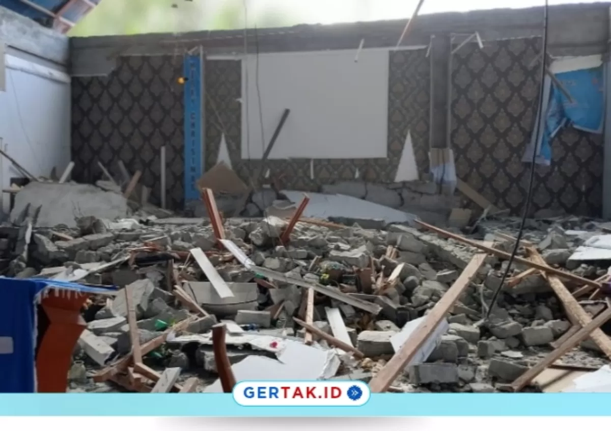 Gempa 7,6 SR di Bitung Picu Kerusakan di Ternate./Dok.Gertak.id