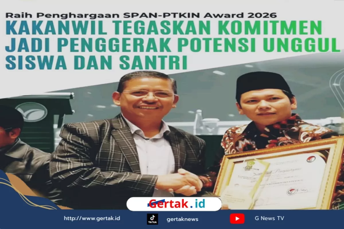 Kanwil Kemenag Bengkulu Raih Penghargaan Penggerak Siswa dan Santri  