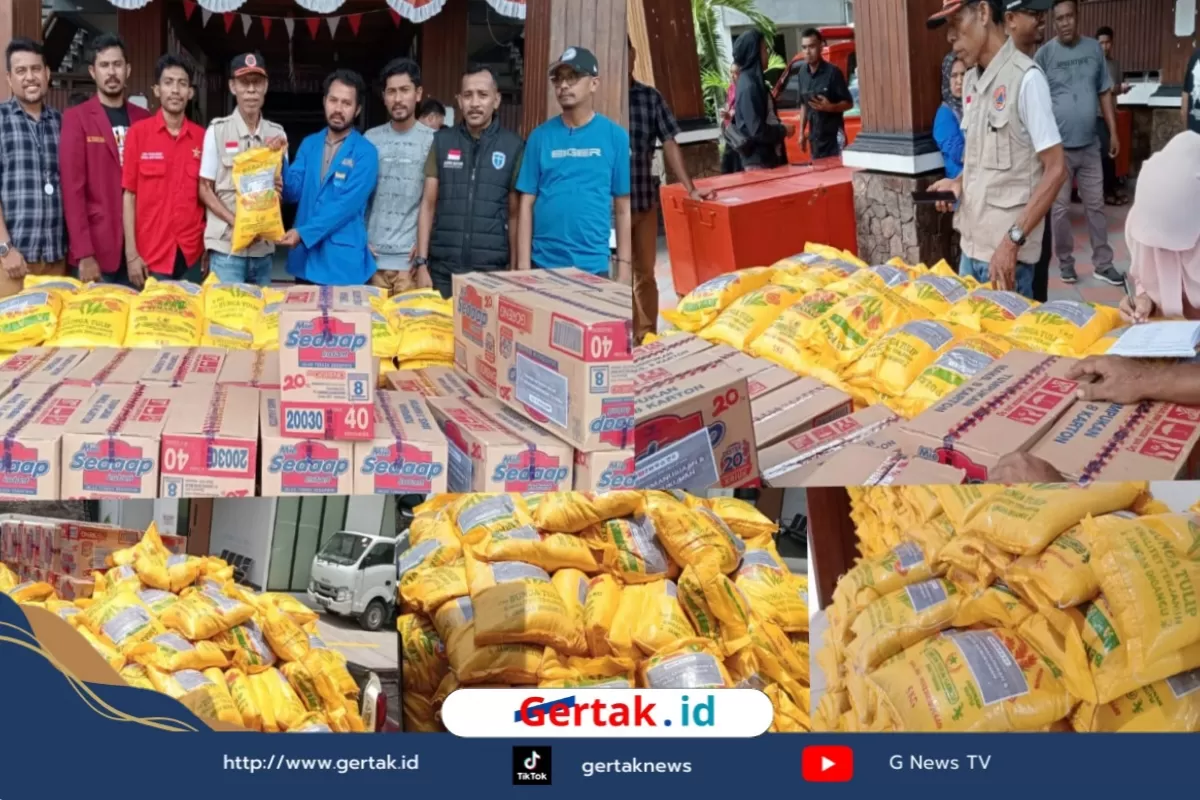 Gabungan OKP Cipayung Plus Salurkan Bantuan, Kepada Warga Batang Dua Ternate Yang Terdampak-Gempa   