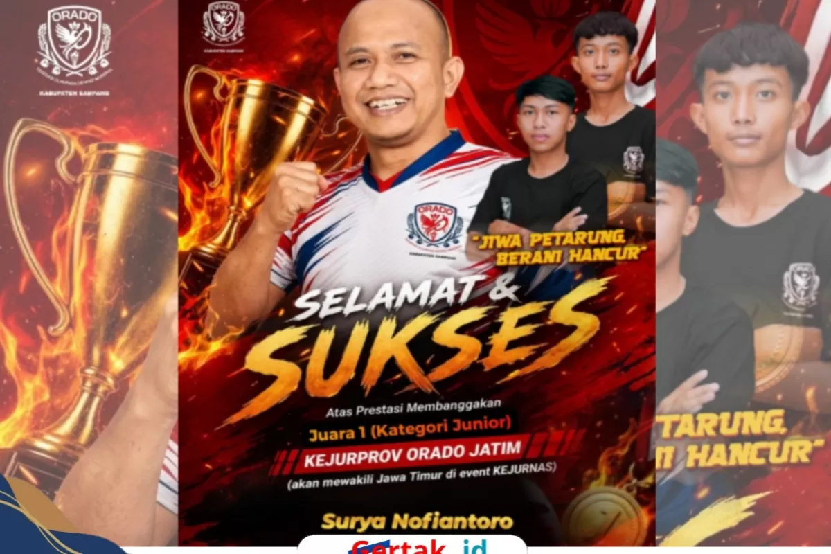 Sampang Raih Juara Kejurprov ORADO Usai Comeback Dramatis, Surya Nofiantoro Layak Pimpin KONI  