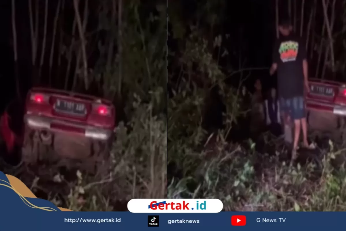 Mobil di Malang Terperosok ke Jurang, Berisi 1 Keluarga Dilaporkan Selamat Tanpa Korban   