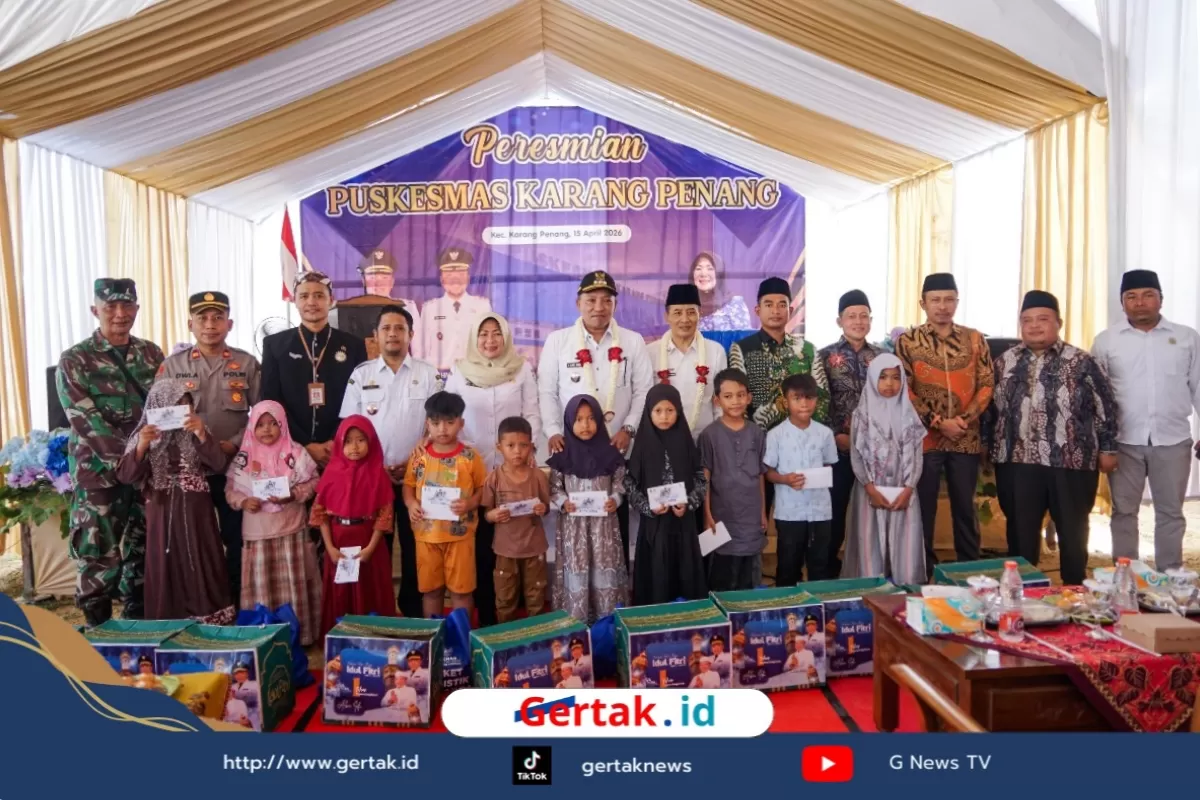 Bupati Sampang Resmikan Puskesmas Karang Penang, Tingkatkan Layanan Kesehatan Yang Optimal   