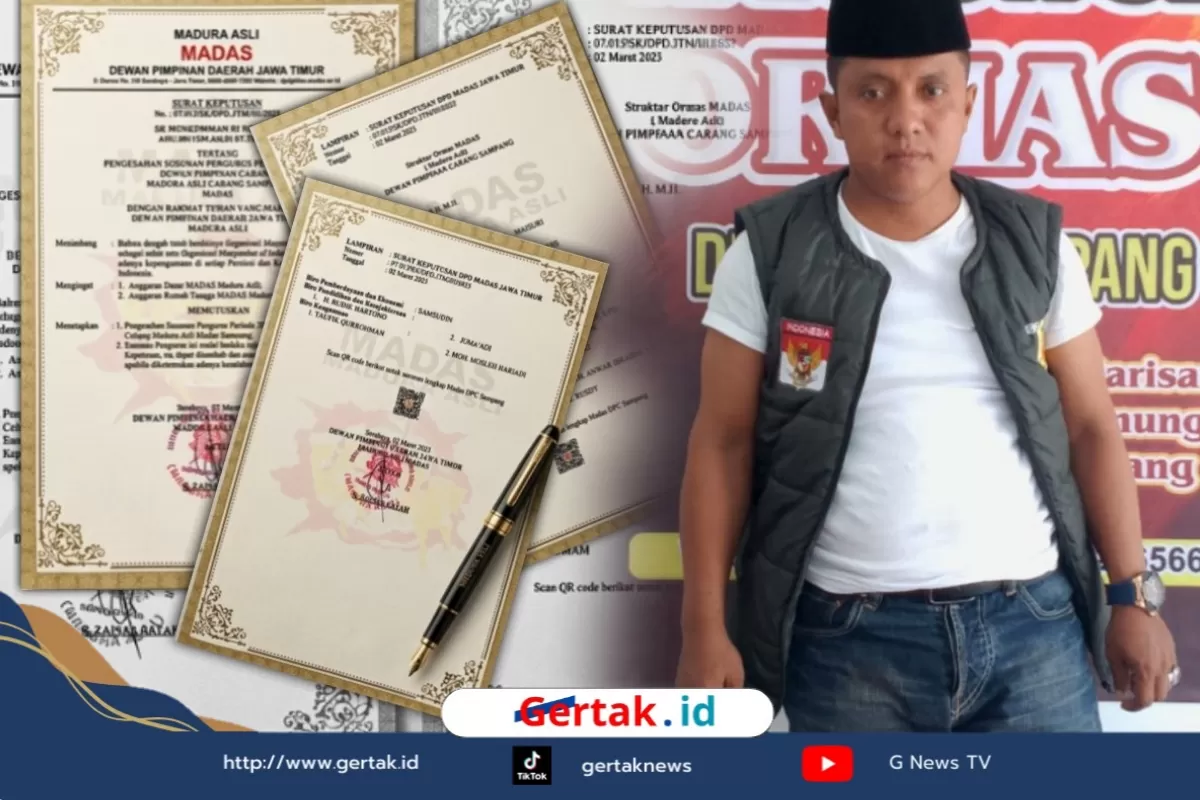 Minggir Wiiiiir..!! Umar Faruk Kantongi SK Ketua DPC Sampang 