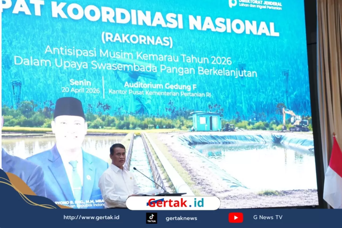 Rakornas Mentan Bahas Swasembada Pangan, Bupati Sampang H Slamet Junaidi Hadir  