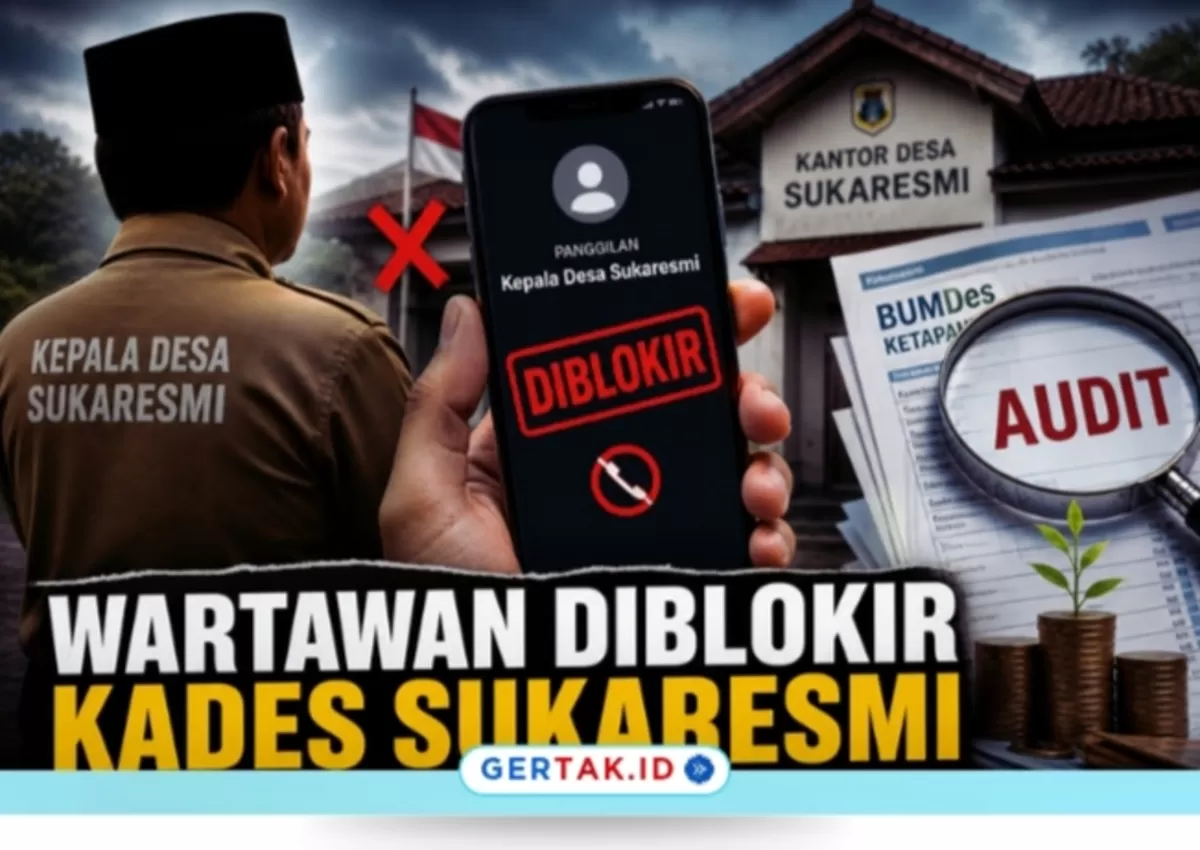 Foto : Ilustrasi Dugaan Pemblokiran Wartawan oleh Kades Sukaresmi Menguat