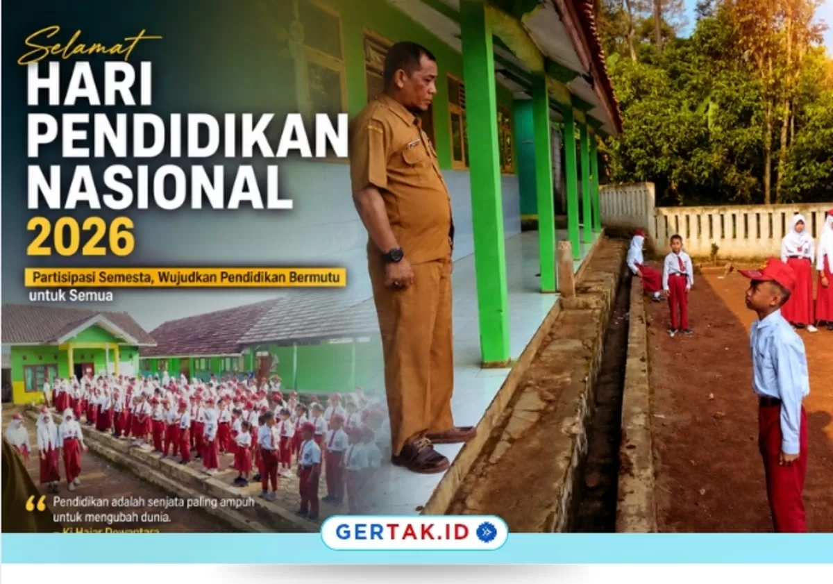 Foto : Upacara Hardiknas 2026 SDN 1 Pasirnangka Kecamatan Muncang 