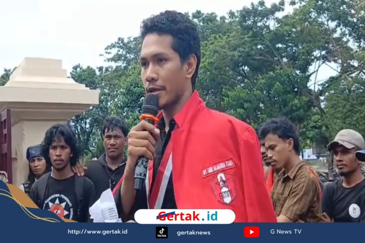Enggan Temui Masa Aksi, GMNI Sebut DPRD Halut Menang Posisi, Kosong Fungsi