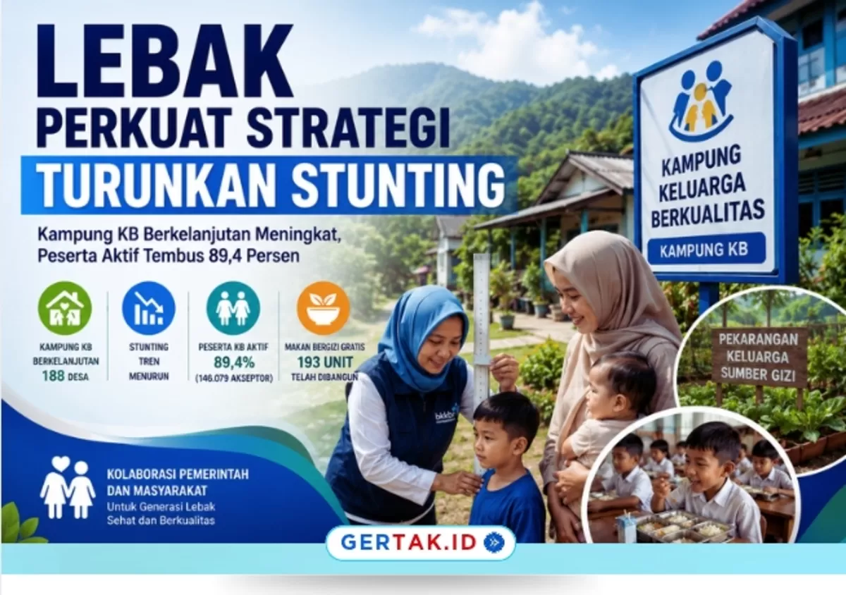 Foto : Ilustrasi Visual gambar Pemkab Lebak Andalkan Kampung KB dan Program Gizi Terpadu