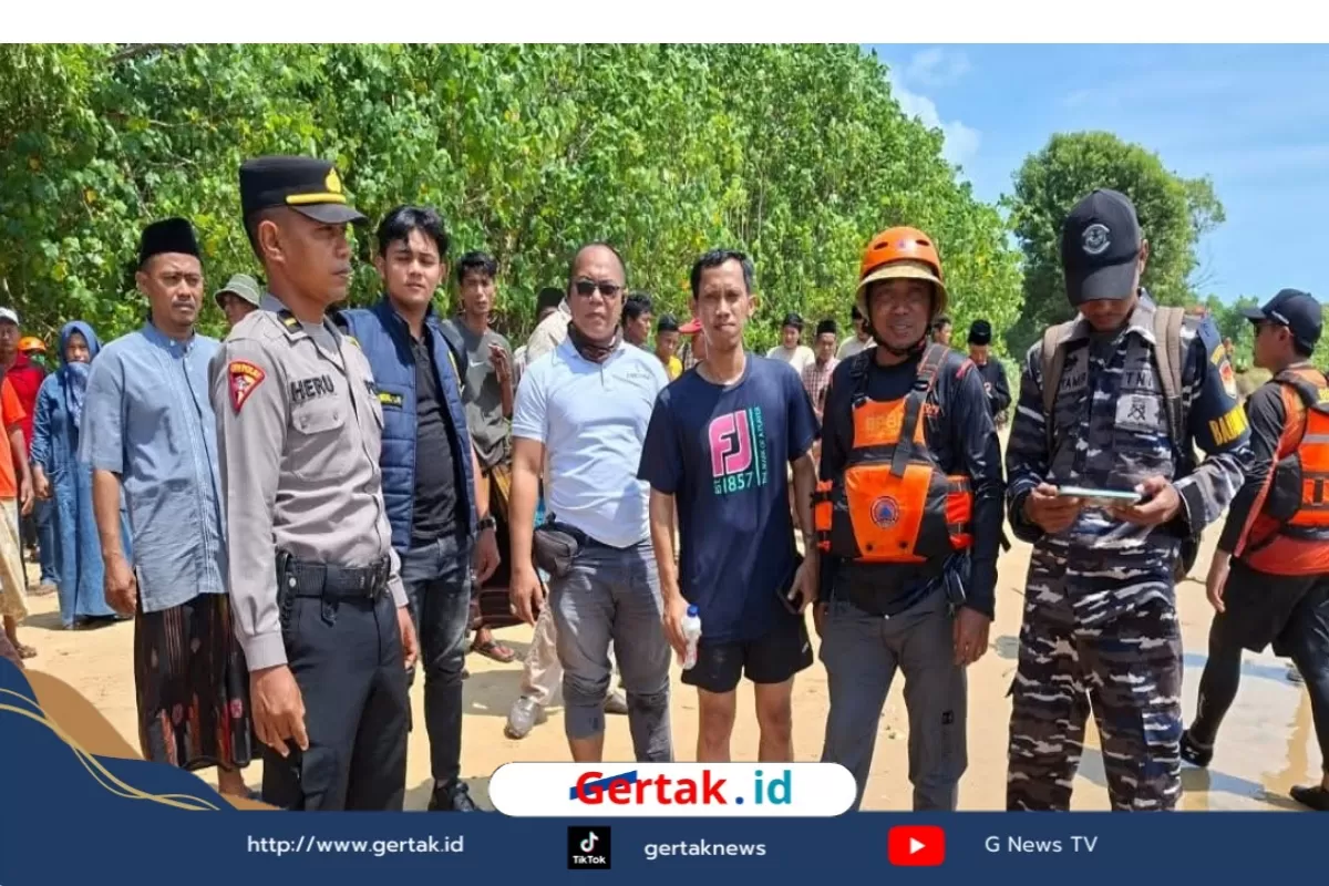 AB Korban Tenggelam Pantai Cangak Sokobanah Ditemukan Meninggal Dunia  