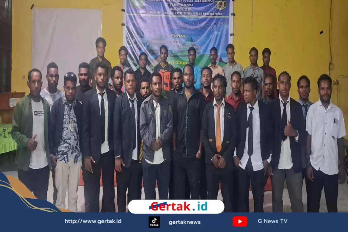 Pelantikan BP Baru AMPPJ Puncak Jaya Perkuat Solidaritas Mahasiswa  