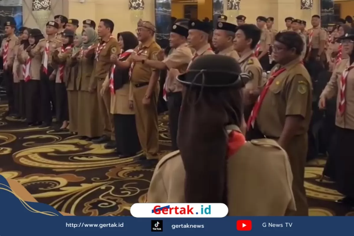 Kwarcab Kabupaten Bandung Gelar Pengembangan SDM dan Minat Bakat Pramuka Penegak dan Pandega