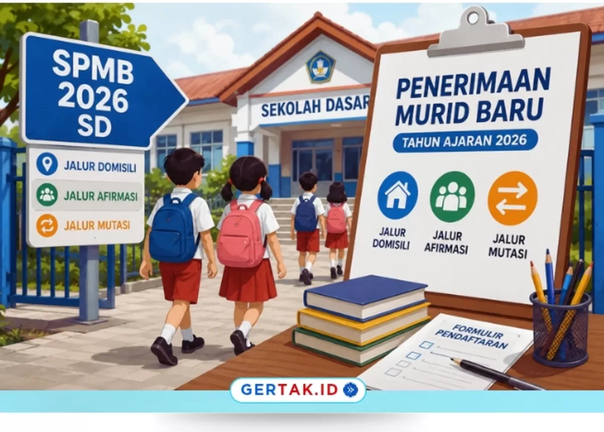 Gambar Ilustrasi: Pendaftaran SPMB SD Kabupaten Lebak 2026 Dibuka Juni./Dok.Gertak.id