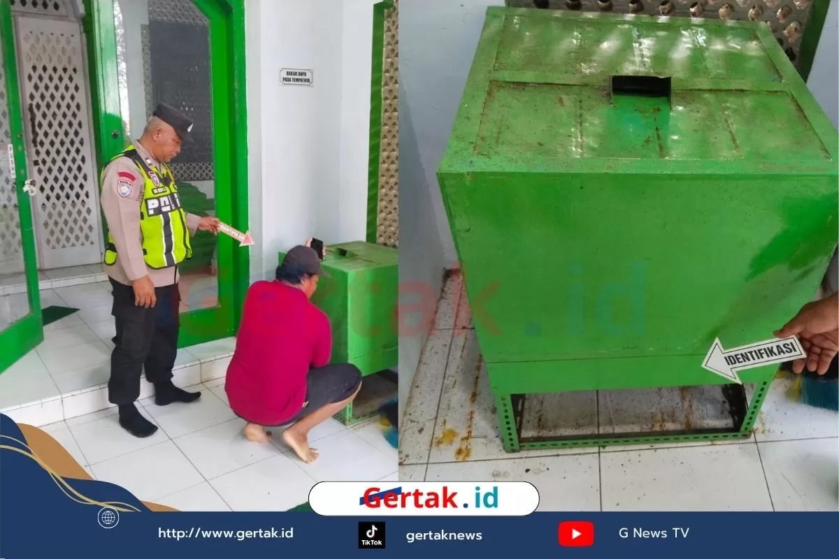 Rekaman CCTV Ungkap Dugaan Pencurian Kotak Amal di Makam Wali Desa Kayugeritan