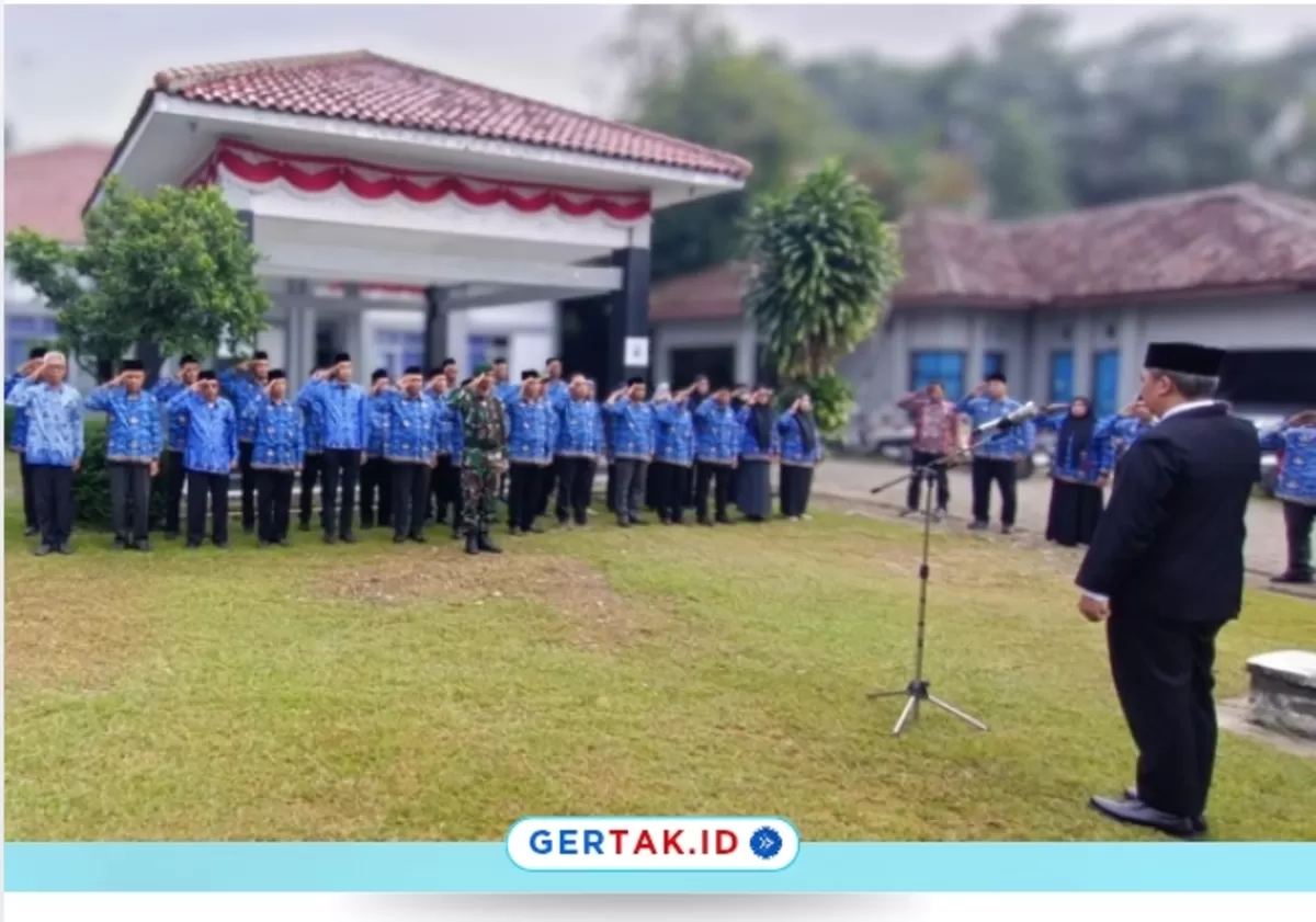 Foto : Moment Upacara Harkitnas 2026 di Muncang Berlangsung Khidmat
