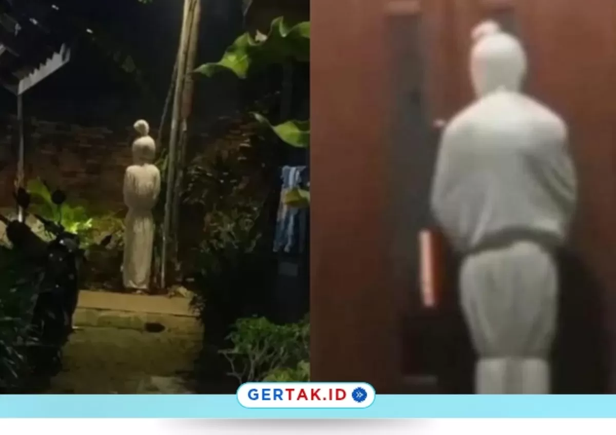 Ramai kabar teror pocong terjadi di sejumlah wilayah di Tangerang, Banten. (Threads/zybe.et - anaameliaseptiani)