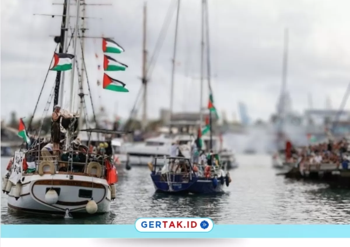 Kedubes Palestina Kecam Penahanan Relawan Indonesia oleh Israel saat Misi Kemanusiaan ke Gaza./Foto.Ist