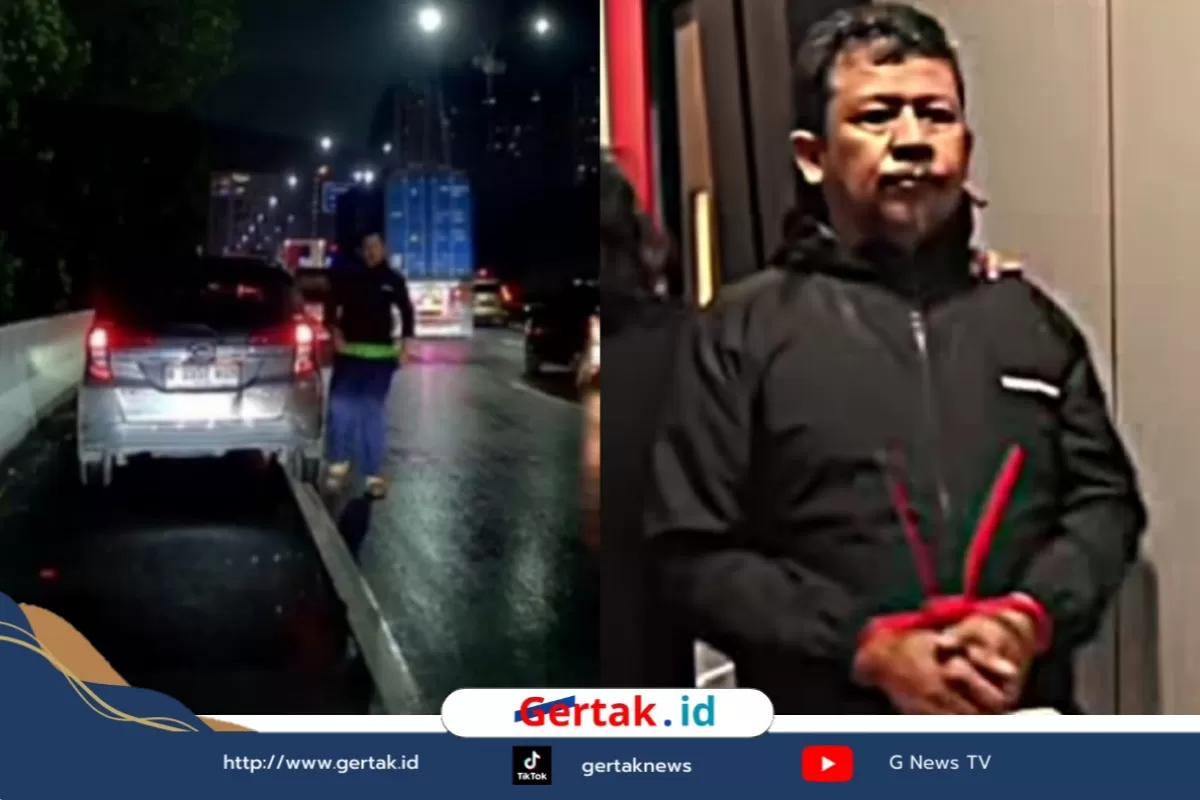 Sopir Taksi Online Perusak Mobil di Tol JORR Ditangkap Polisi  
