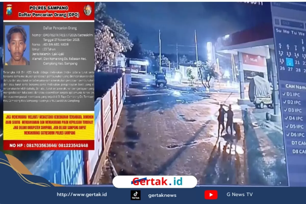 DPO Kasus Penyerangan Brutal Karyawan SPBU Camplong Akhirnya Ditangkap  