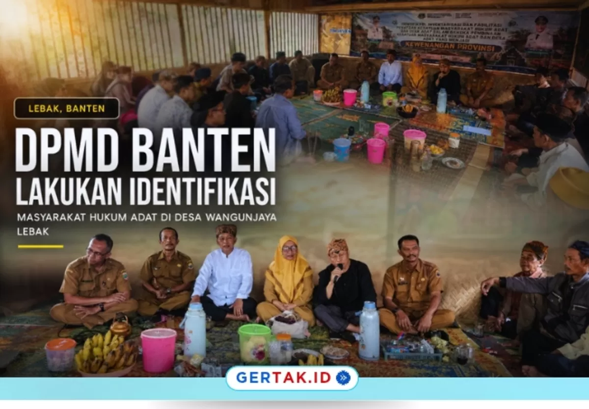 Keterangan foto: Suasana kegiatan identifikasi dan inventarisasi masyarakat hukum adat yang digelar DPMD Provinsi Banten di Desa Wangunjaya, Kecamatan Cigemblong, Kabupaten Lebak./(Dok. Istimewa)