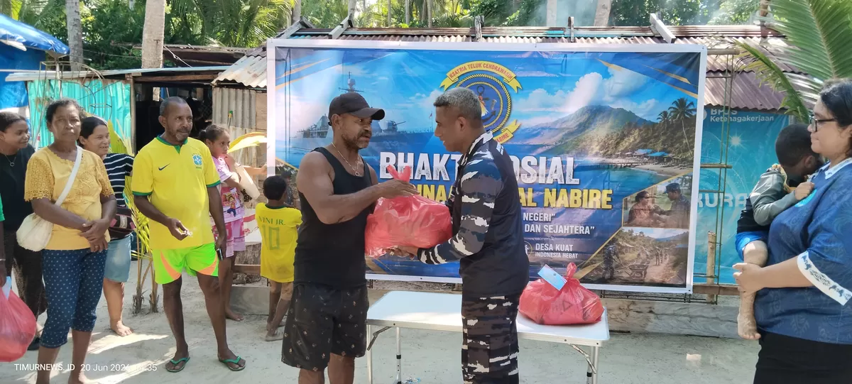 Komandan Lanal Nabire Apresiasi IDI Papua dan Nabire, Bakti Sosial di Mambor Sukses Digelar (Gertak.id)