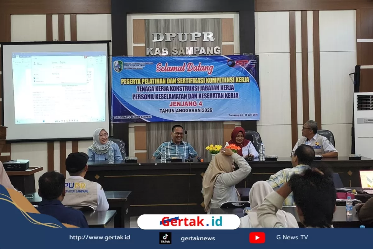 DPUPR Gelar Pelatihan K3, Tingkatkan SDM Konstruksi di Kabupaten Sampang  