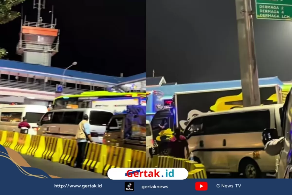 Pelabuhan Ketapang Macet Parah, Penumpang Antre Berjam-Jam Saat Libur Sekolah  