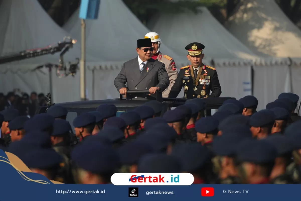 Prabowo Minta Polri Selalu Membela dan Merasakan Penderitaan Rakyat
