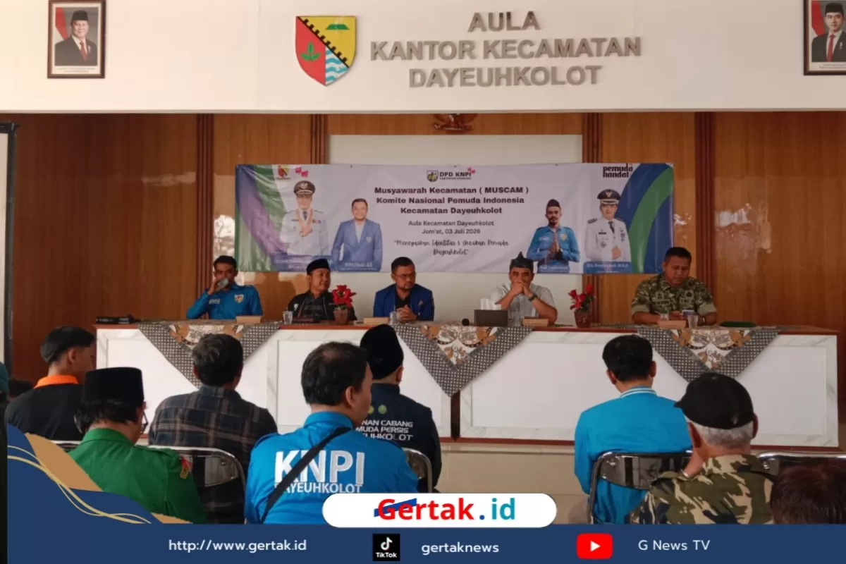 Yadi Hardiansyah Pimpin KNPI Dayeuhkolot, Siap Wujudkan Pemuda BEDAS  