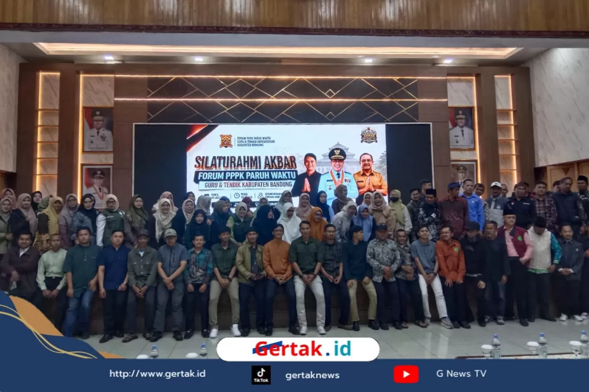 Silaturahmi Akbar PPPK Paruh Waktu Bandung Dorong Percepatan Peningkatan Status  
