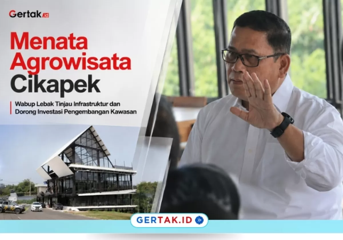 Keterangan Foto: Wakil Bupati Lebak Amir Hamzah saat meninjau kawasan Agrowisata Cikapek di Kecamatan Leuwidamar./Dok.Instagram Protokollebak.
