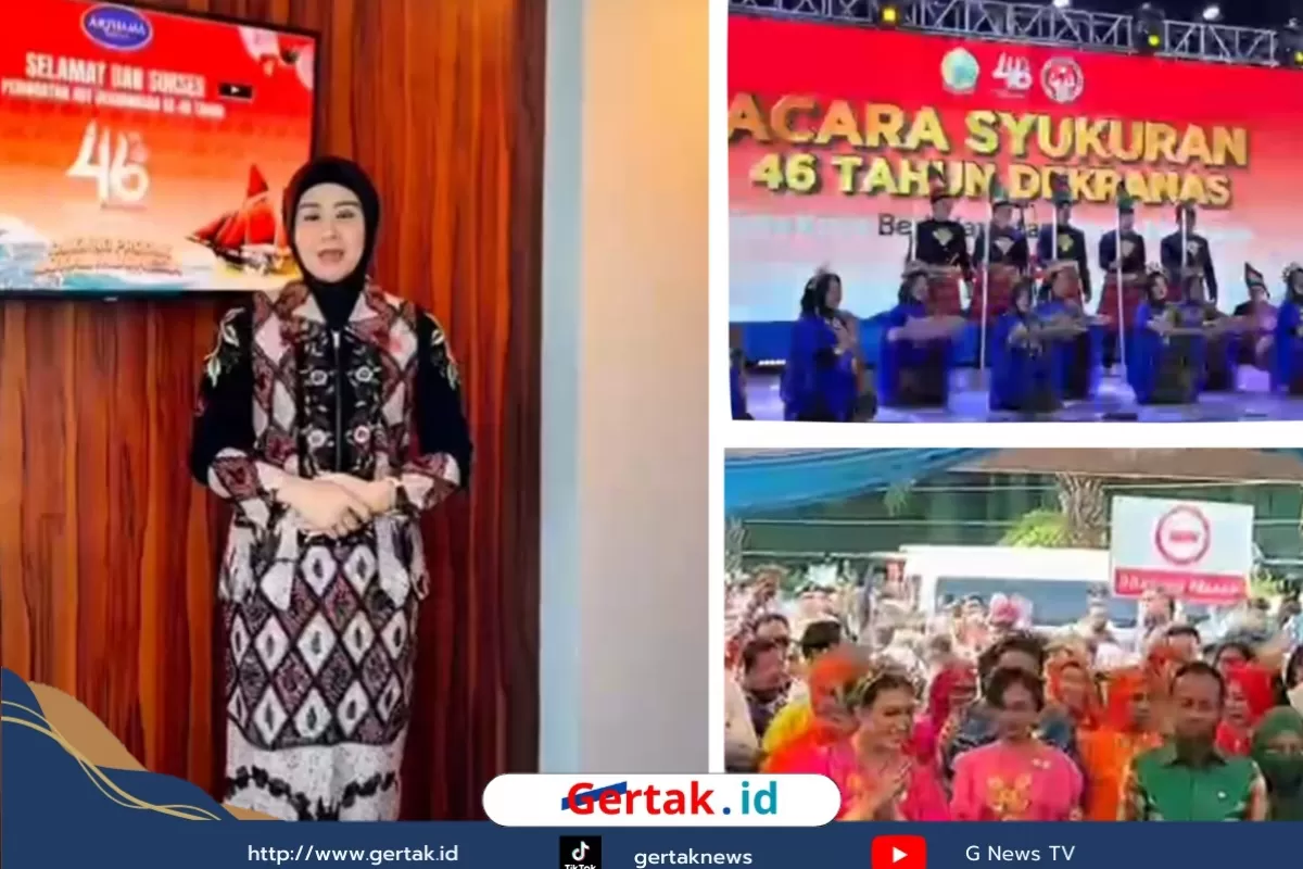 Ketua Dekranasda Sampang Tampil Elegan Kenakan Batik Lokal di Kota Makassar  