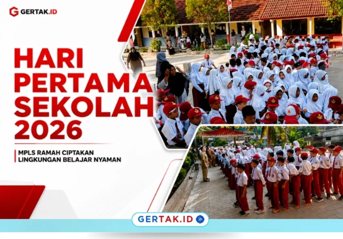 Keterangan Foto: Suasana MPLS Ramah hari pertama sekolah di SDN 1 Maraya, Kecamatan Sajira.(Dok. Agun/Gertak.id)