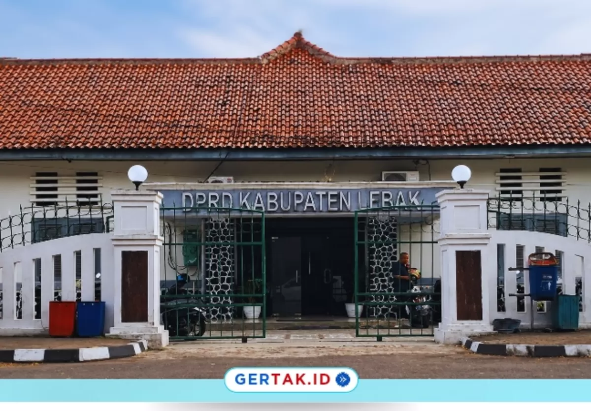 Keterangan Gambar: Potret Gedung DPRD Kabupaten Lebak di siang hari./Dok.Ist