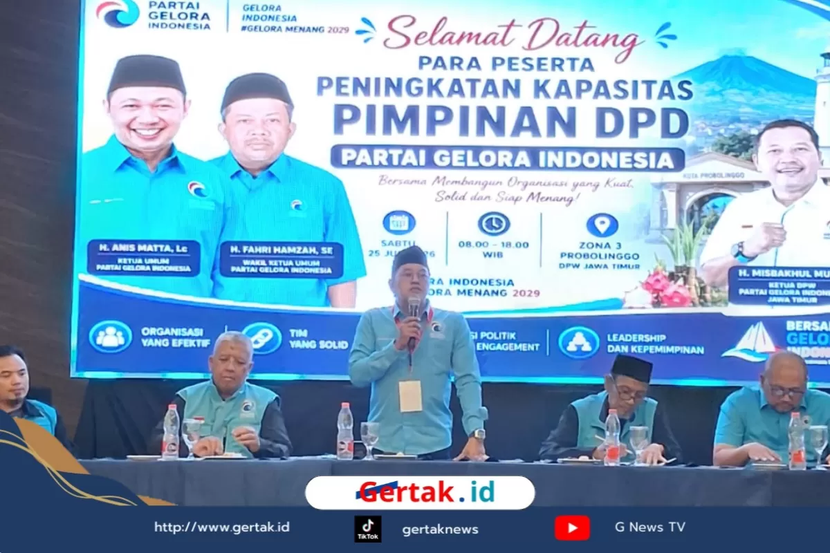 Gus Misbah Bongkar Misi Besar Gelora, Targetkan Indonesia Masuk Lima Besar Dunia  