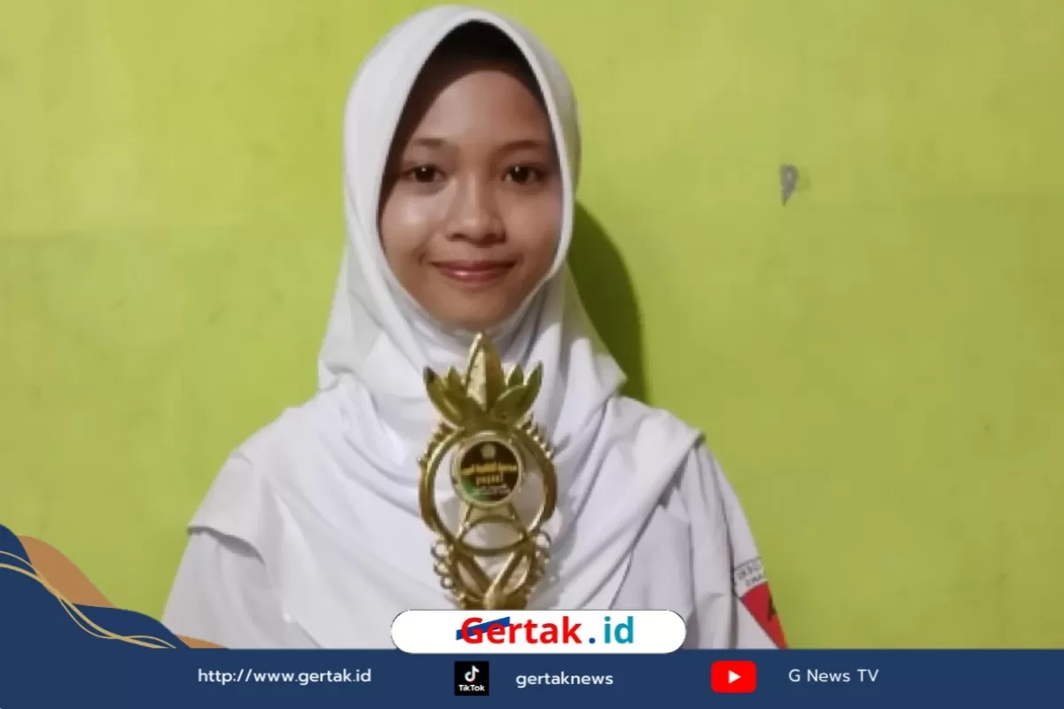 Amanda Amilia Raih Emas KSPI Nasional, Harumkan Nama MTsN 1 Sampang  